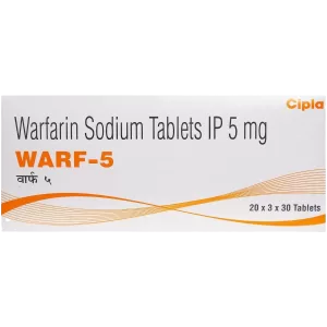 WARF 5MG - 30 TABLETS