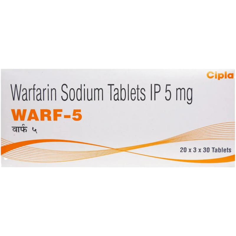 WARF 5MG - 30 TABLETS