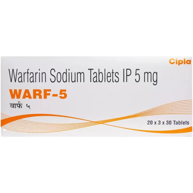 WARF 5MG - 30 TABLETS