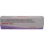 WEPOX 4000 IU - 1 PRE-FILLED SYRINGE OF 1ML