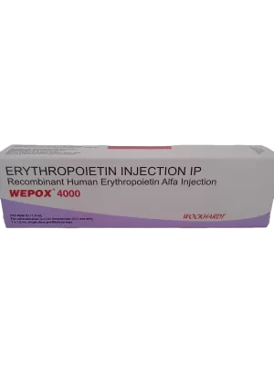 WEPOX 4000 IU - 1 PRE-FILLED SYRINGE OF 1ML