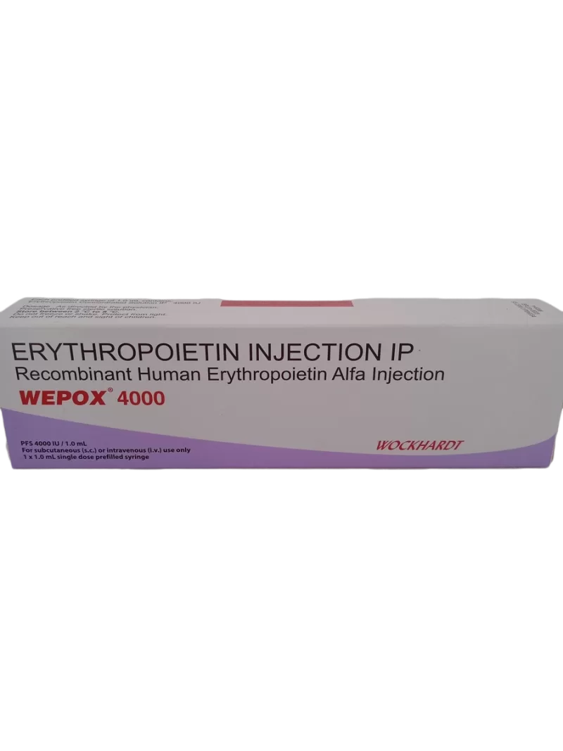 WEPOX 4000 IU - 1 PRE-FILLED SYRINGE OF 1ML