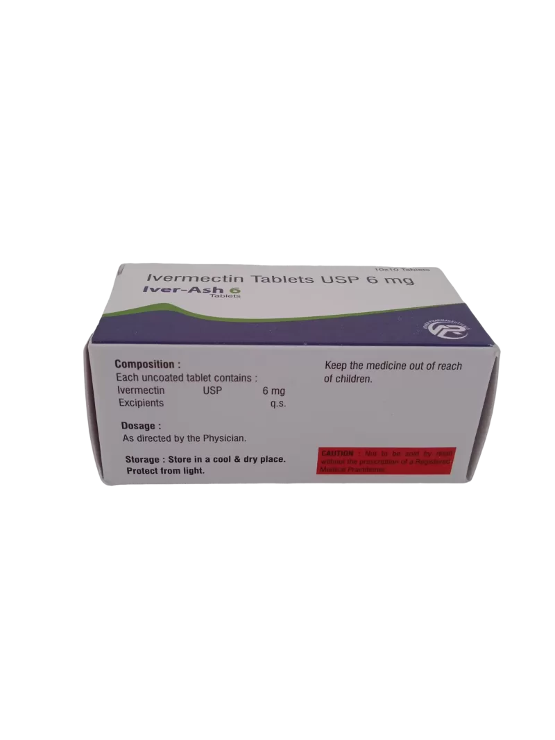 IVERASH 6 MG - 10 TABLETS - Image 4