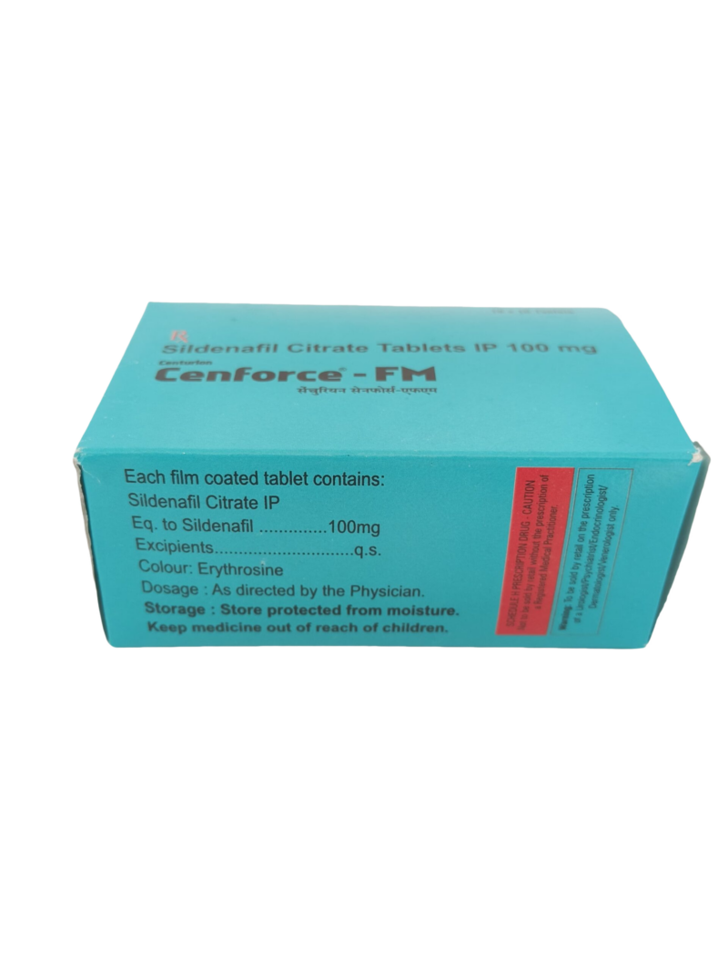 CENFORCE-FM 100 MG - 10 TABLETS - Image 4