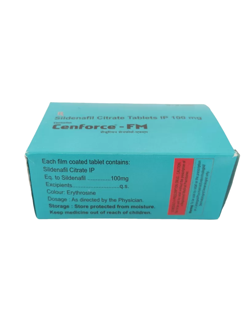 CENFORCE-FM 100 MG - 10 TABLETS - Image 4