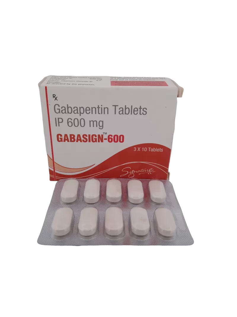 GABASIGN 600 MG - 10 TABLETS - Image 2