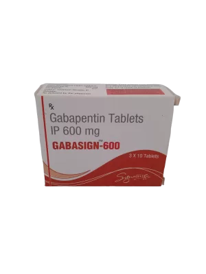 GABASIGN 600 MG - 10 TABLETS