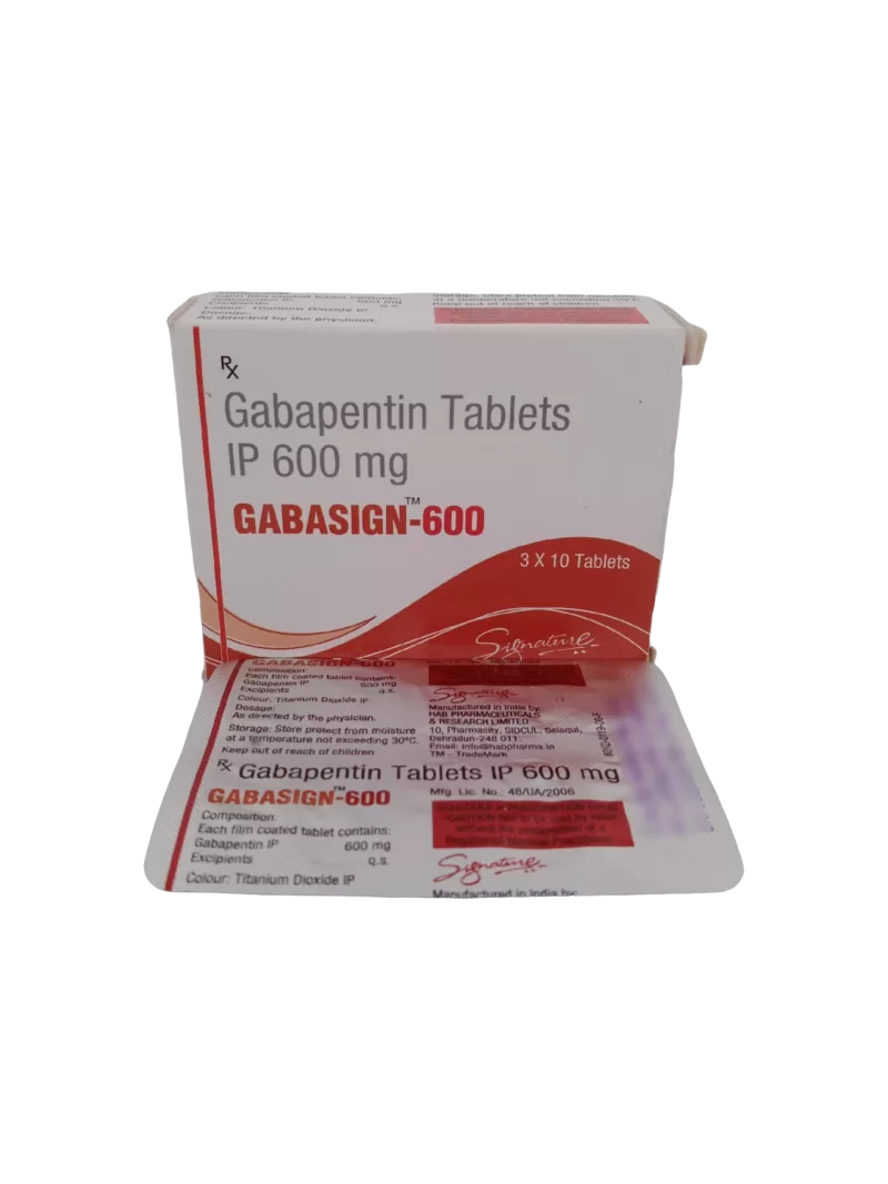GABASIGN 600 MG - 10 TABLETS - Image 3