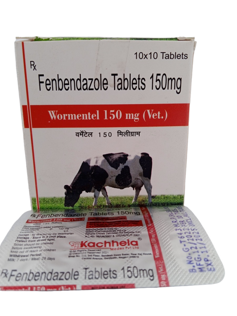 WORMENTEL 150 MG - 10 TABLET - Image 3