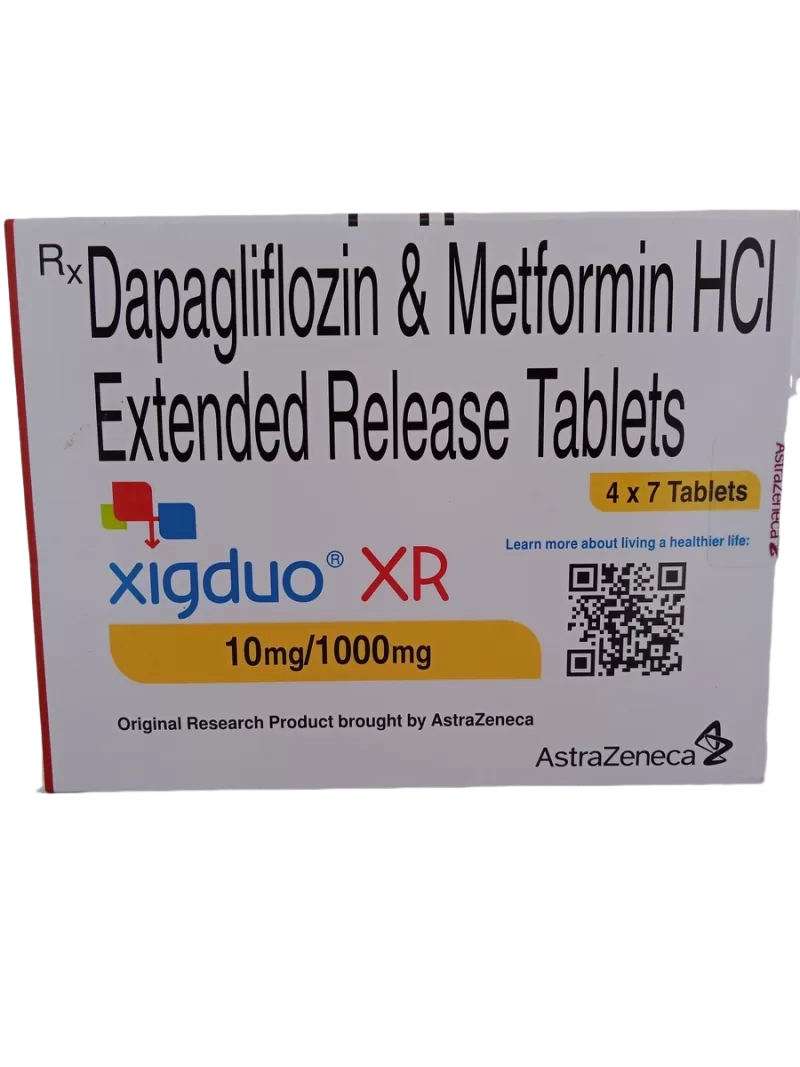 XIGDUO XR 10MG/1000MG - 7 TABLETS