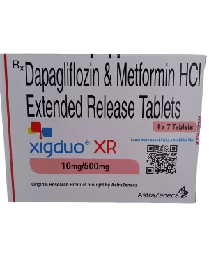 XIGDUO XR 10MG/500MG - 7 TABLETS