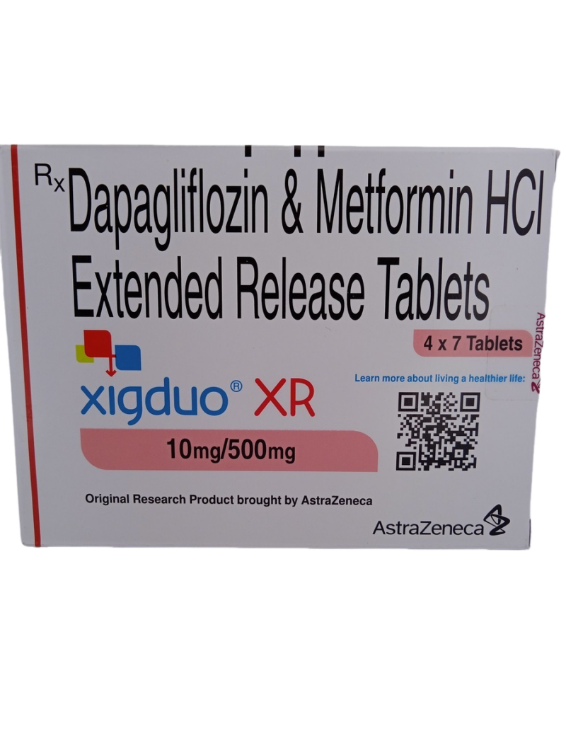 XIGDUO XR 10MG/500MG - 7 TABLETS