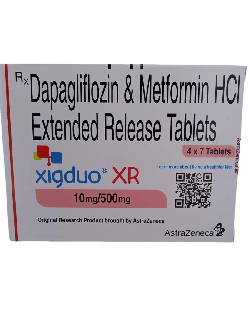 XIGDUO XR 10MG/500MG - 7 TABLETS