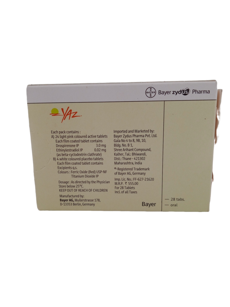 YAZ - 28 TABLETS - Image 2