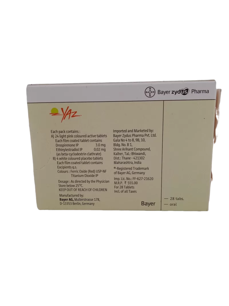 YAZ - 28 TABLETS - Image 2