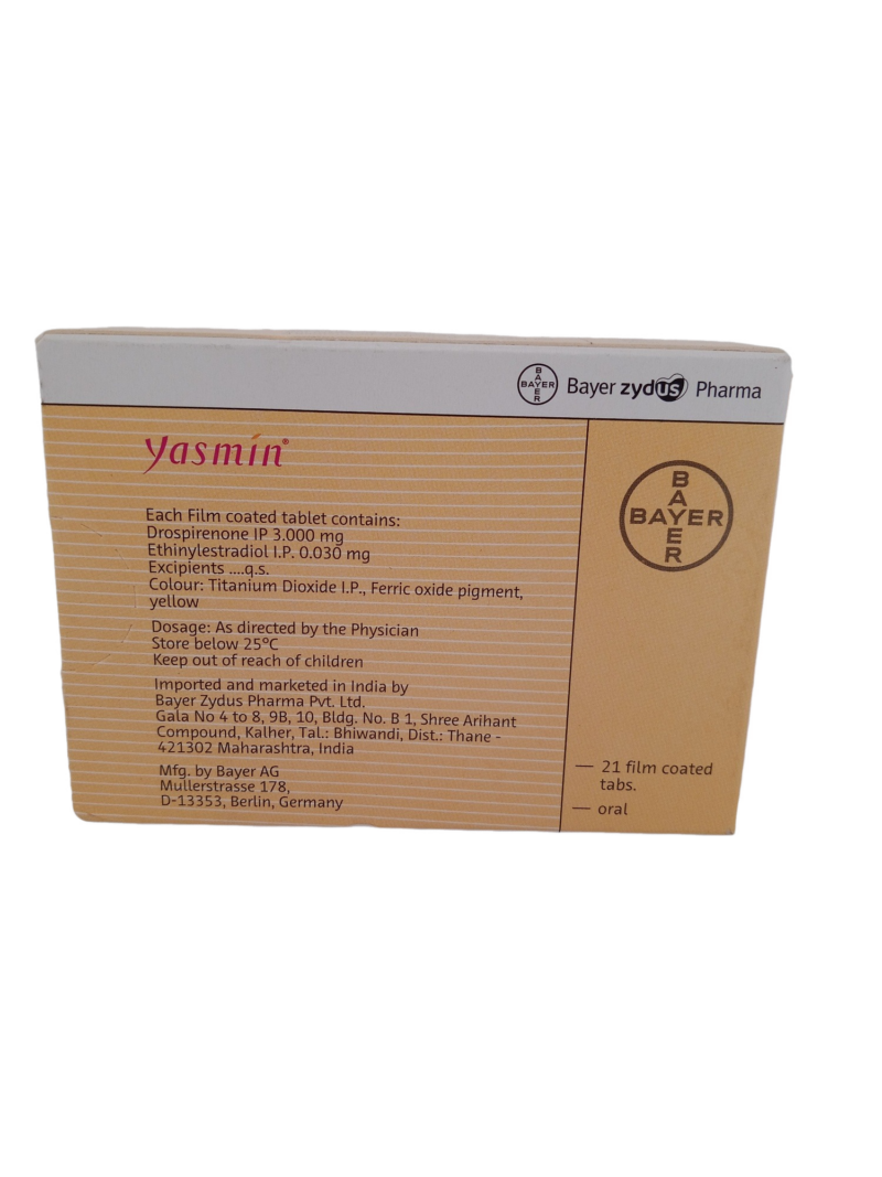 YASMIN 0.03 MG - 21 TABLETS - Image 2