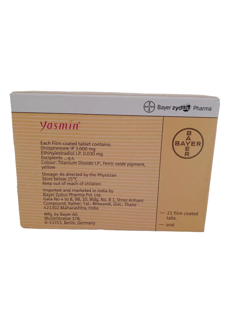 YASMIN 0.03 MG - 21 TABLETS - Image 2