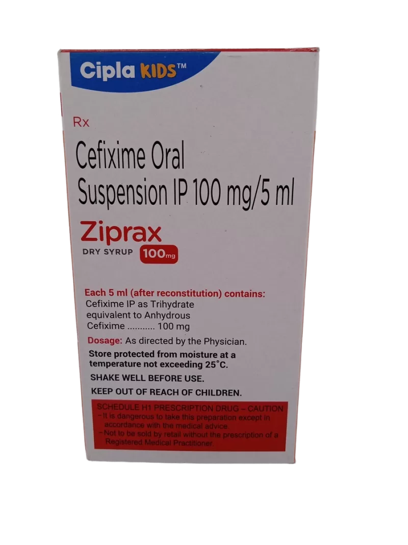 ZIPRAX DRY SYRUP 100 MG - 1 BOTTLE OF 15g/30ML - Image 4