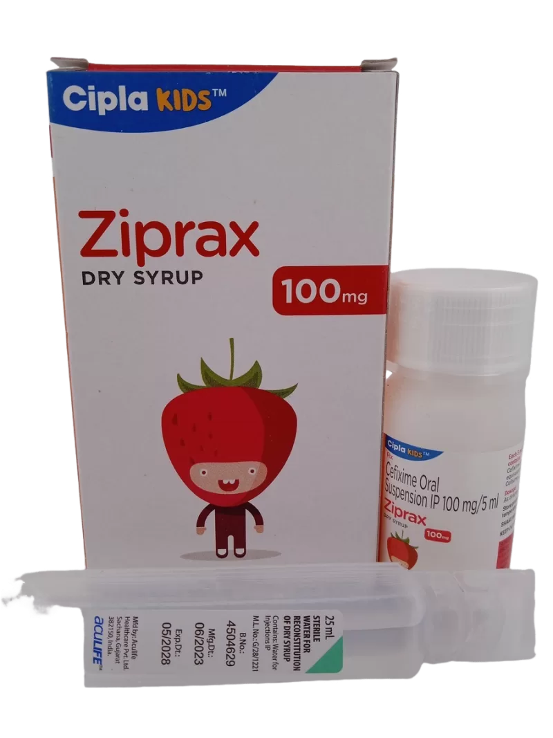 ZIPRAX DRY SYRUP 100 MG - 1 BOTTLE OF 15g/30ML - Image 2