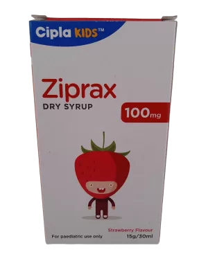 ZIPRAX DRY SYRUP 100 MG - 1 BOTTLE OF 15g/30ML