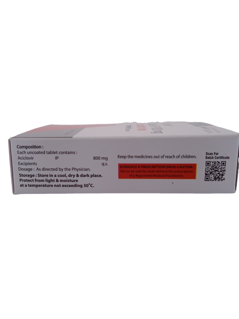 ZOVICLOVIR 800 MG - 10 TABLET - Image 4
