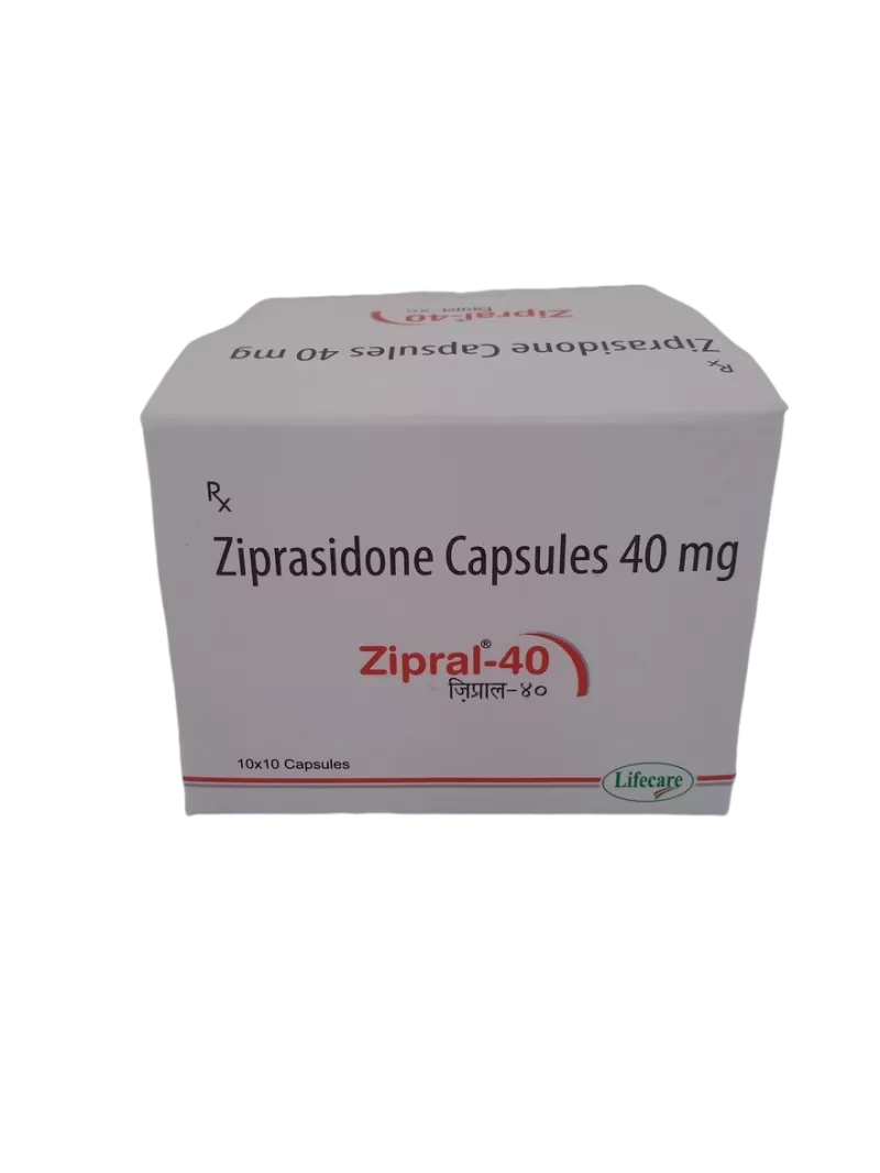 ZIPRAL 40 MG - 10 CAPSULES