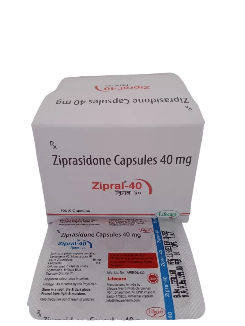 ZIPRAL 40 MG - 10 CAPSULES - Image 3