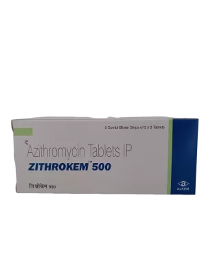 ZITHROKEM 500 MG - 3 TABLET