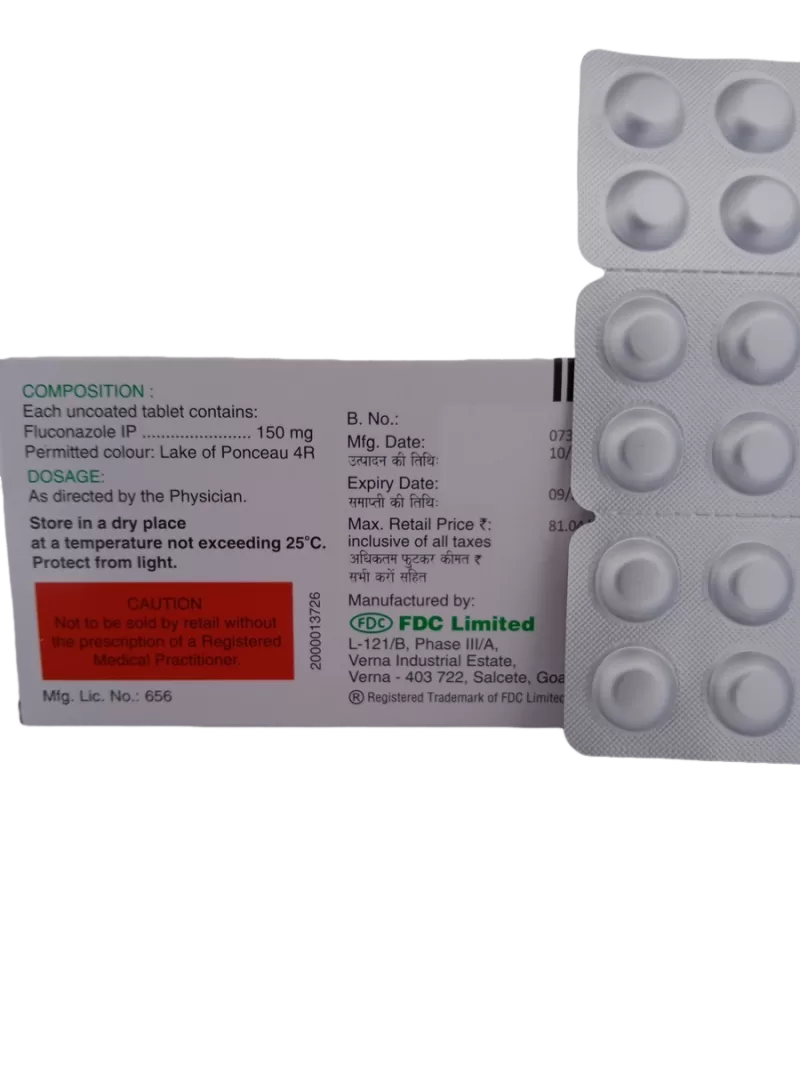 ZOCON 150MG - 6 TABLETS - Image 4