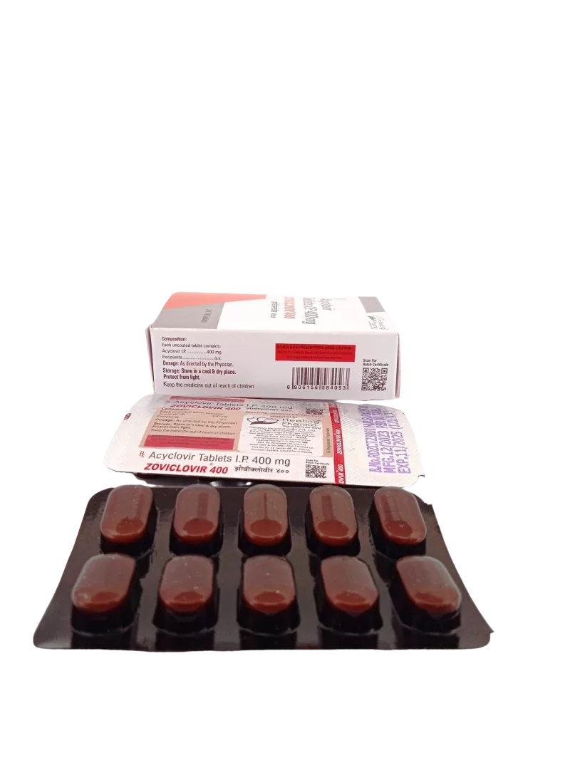 ZOVICLOVIR 400 MG - 10 TABLETS - Image 3