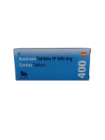 ZOVIRAX 400 MG - 10 TABLETS
