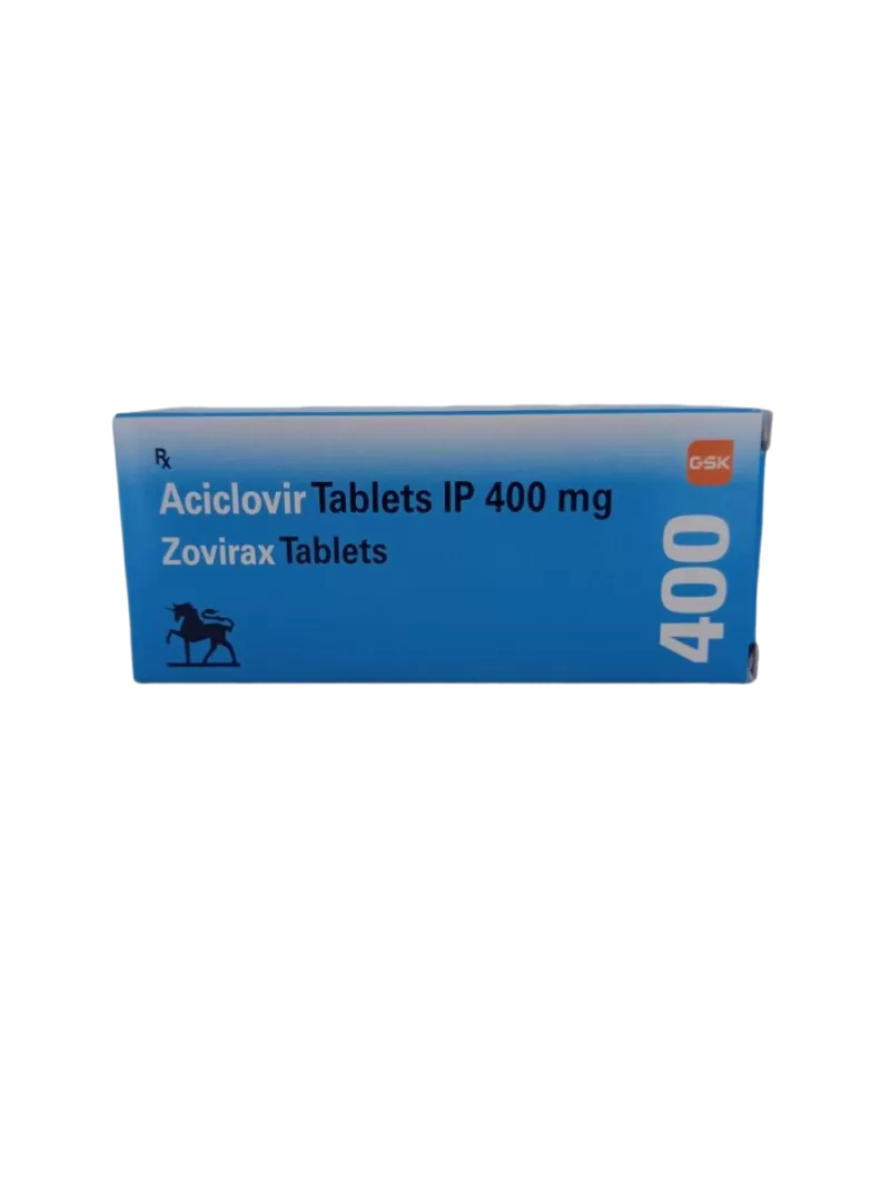 ZOVIRAX 400 MG - 10 TABLETS