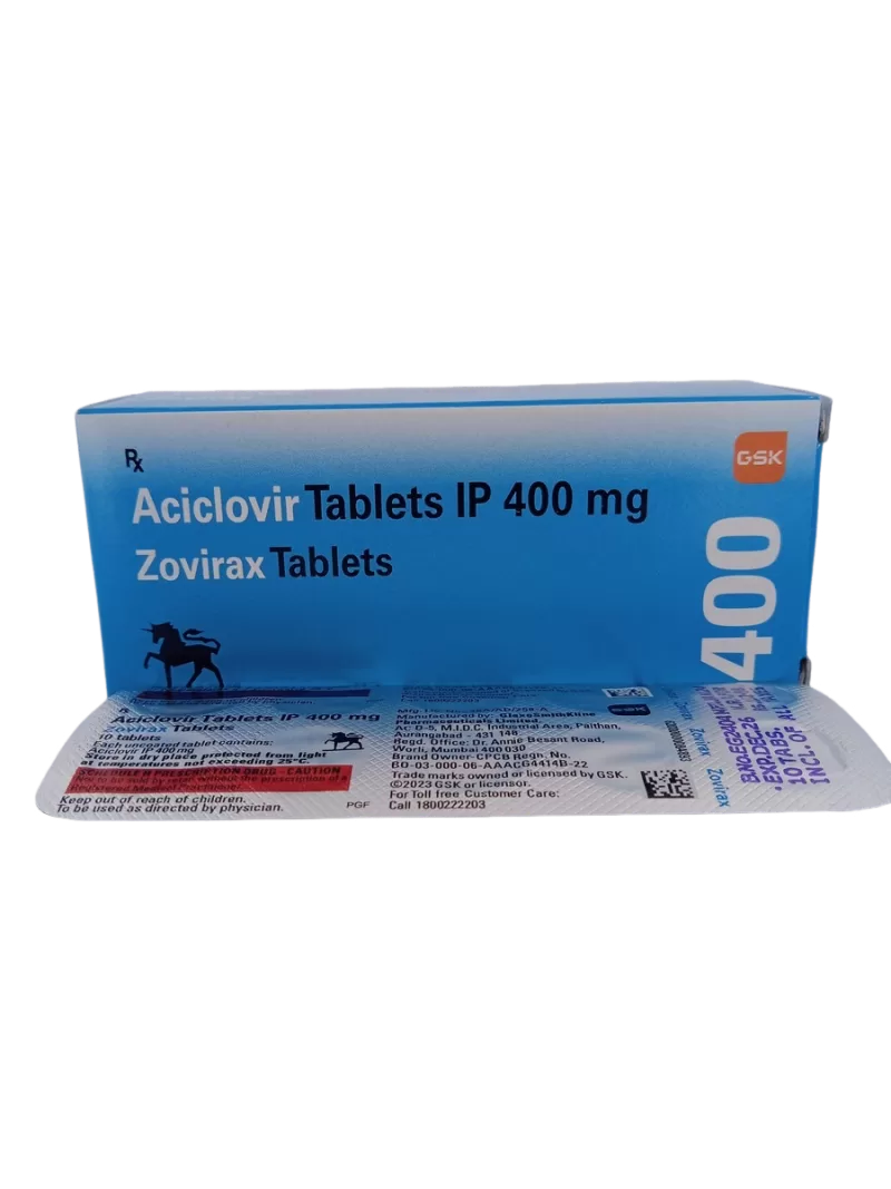ZOVIRAX 400 MG - 10 TABLETS - Image 2