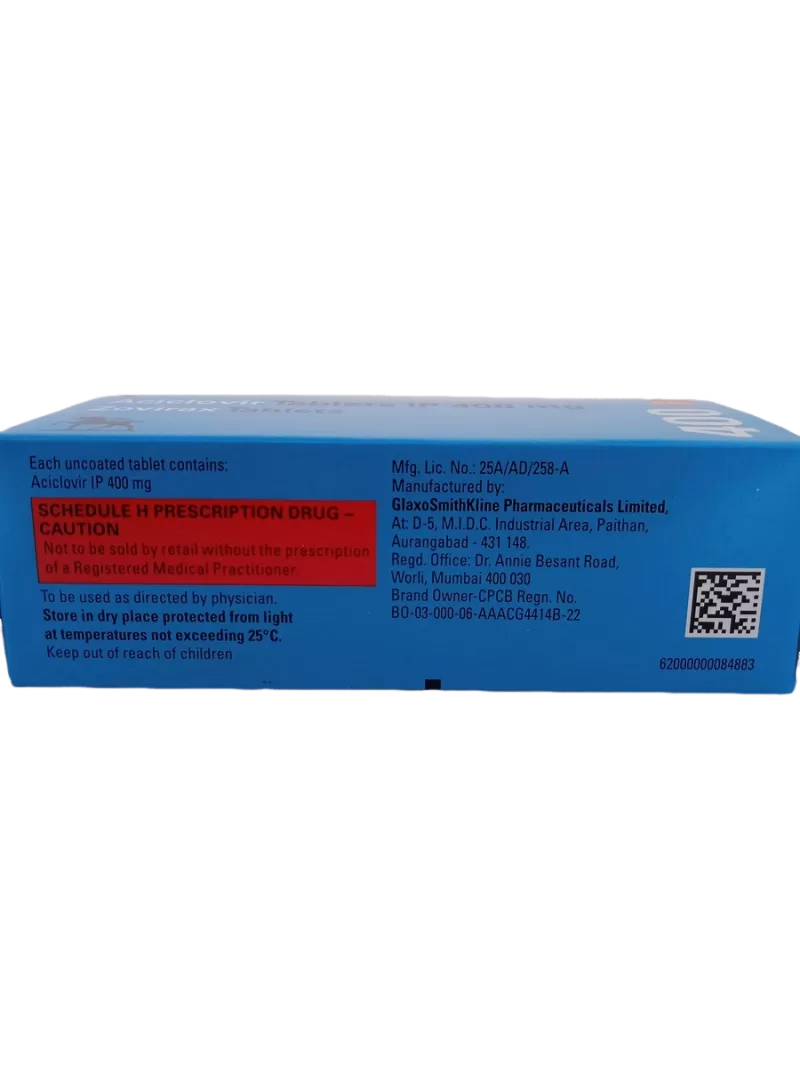 ZOVIRAX 400 MG - 10 TABLETS - Image 4