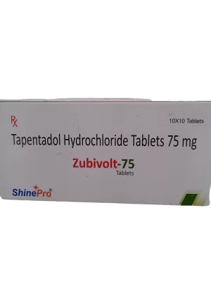 ZUBIVOLT 75 MG - 10 TABLETS