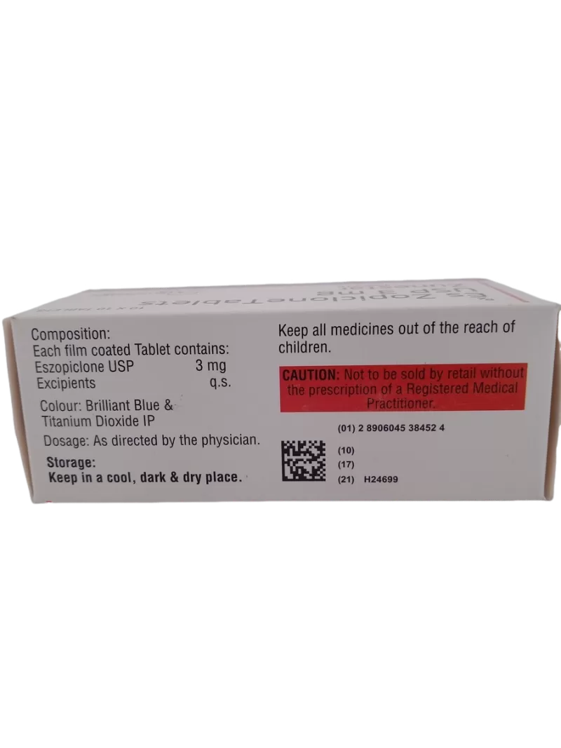 ZUNESTAR 3 MG - 10 TABLET - Image 4