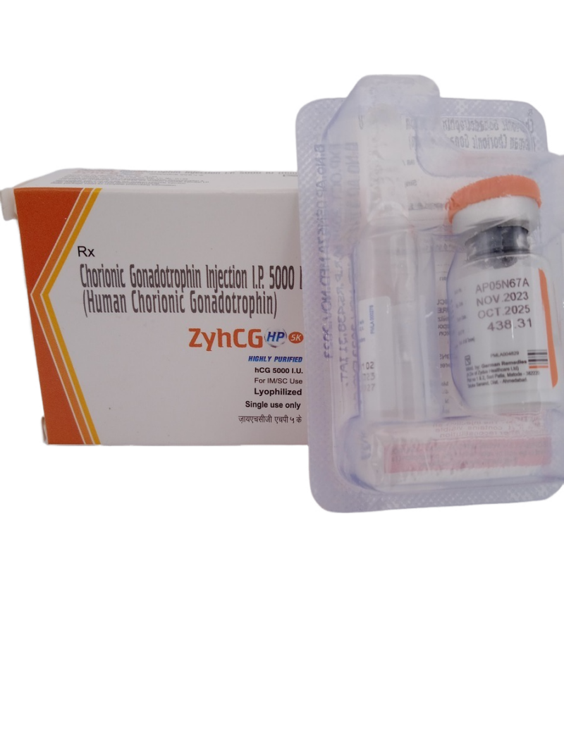 ZYHCG HP 5000IU - 1 AMPOULE - Image 3
