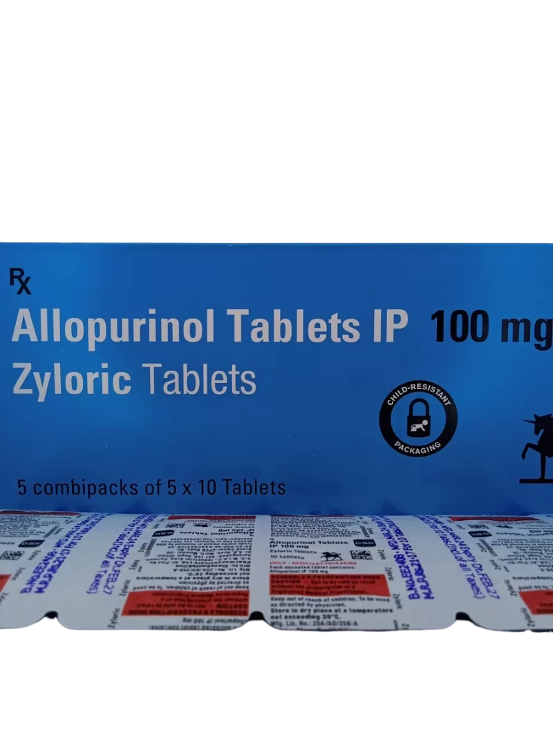ZYLORIC 100 MG - 10 TABLETS - Image 3