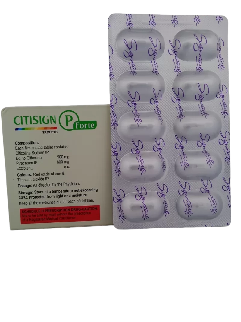 CITISIGN P FORTE - 500MG+800MG - 10 TABLET - Image 3