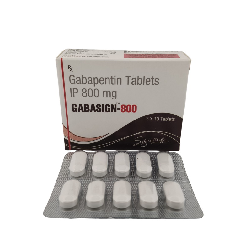 GABASIGN 800 MG - 10 TABLETS - Image 2