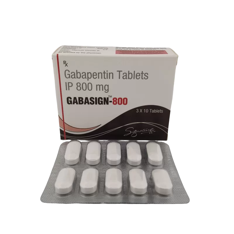 GABASIGN 800 MG - 10 TABLETS - Image 2