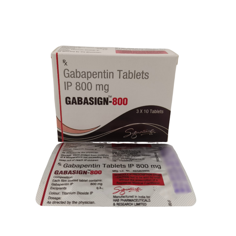 GABASIGN 800 MG - 10 TABLETS - Image 3