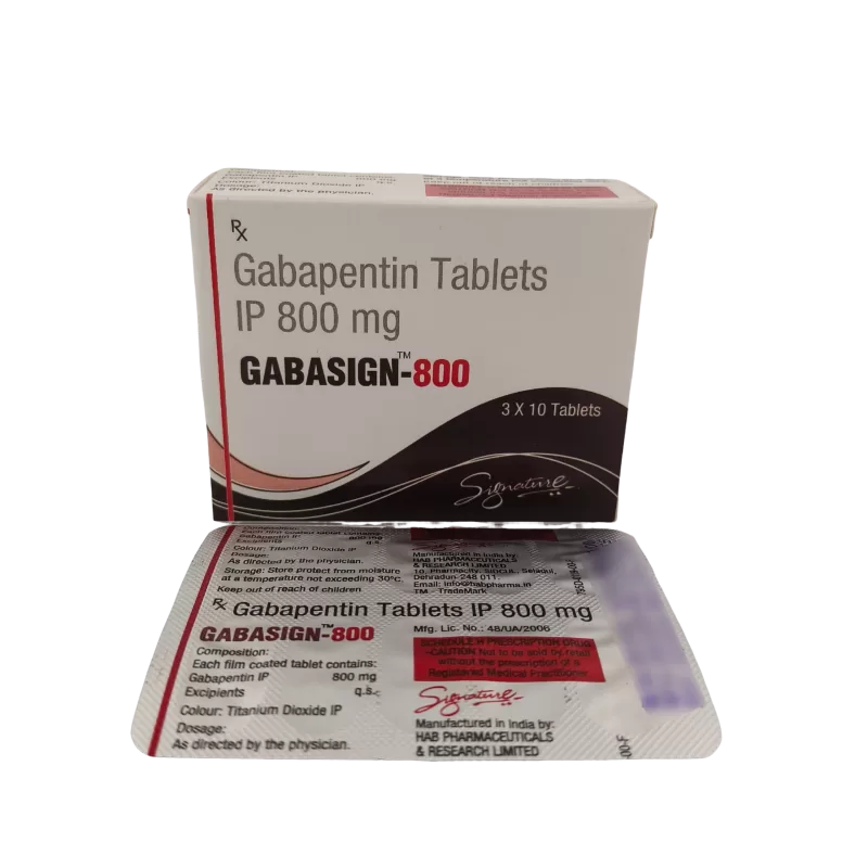 GABASIGN 800 MG - 10 TABLETS - Image 3