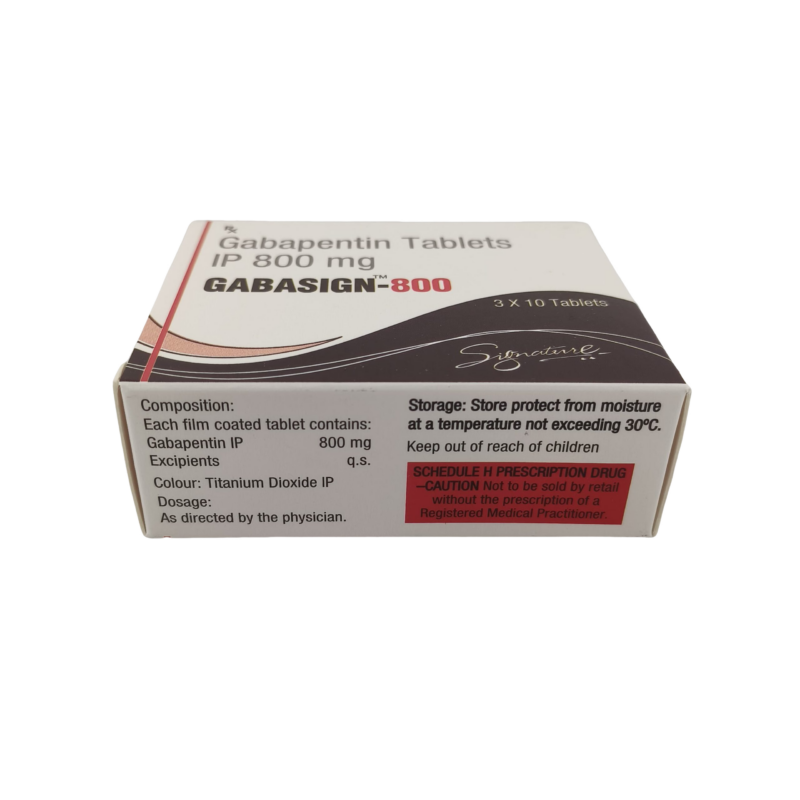 GABASIGN 800 MG - 10 TABLETS - Image 4