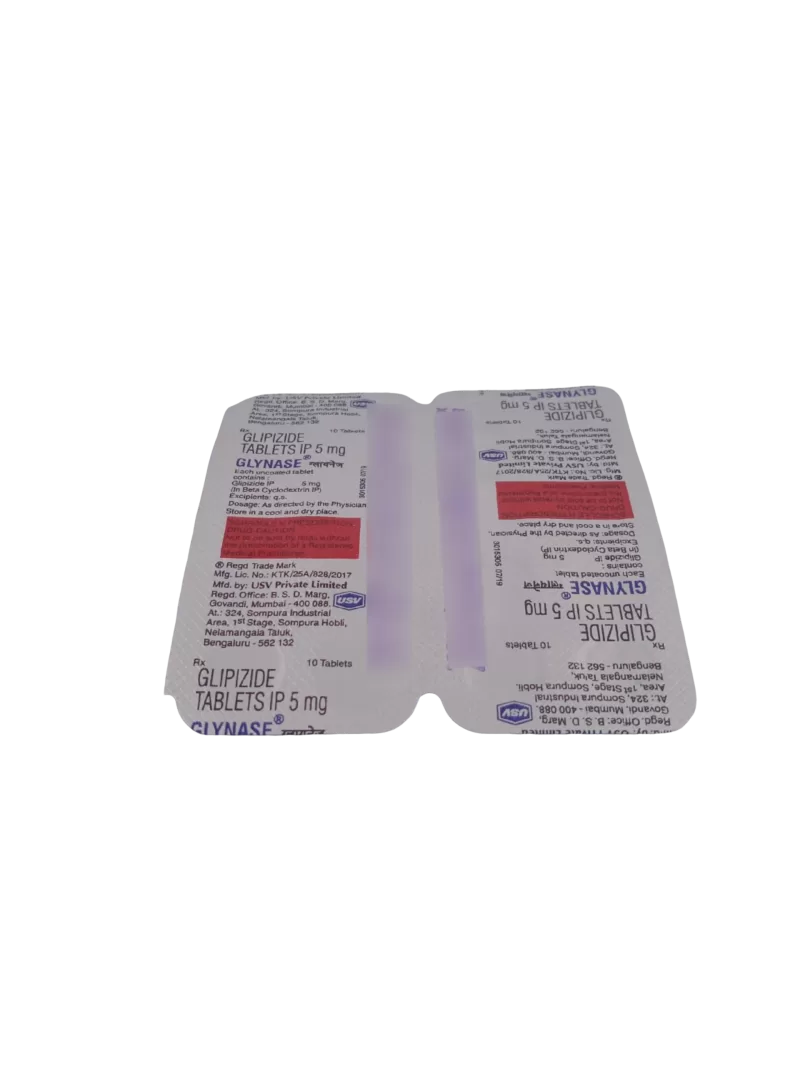 GLYNASE 5 MG - 10 TABLETS - Image 4
