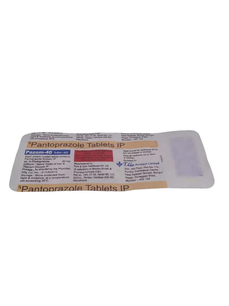 PAZOM 40 MG - 10 TABLETS - Image 4