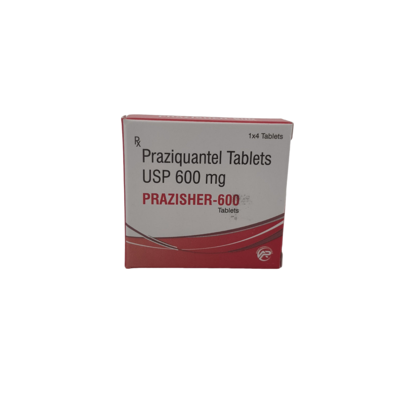 PRAZISHER 600 MG - 4 TABLET