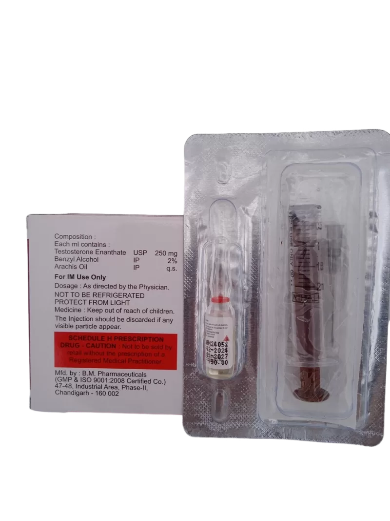 TESTENATE DEPOT 250MG - 10 AMPOULE OF 1ML - Image 2