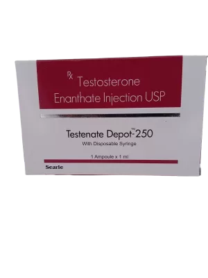 TESTENATE DEPOT 250MG - 10 AMPOULE OF 1ML