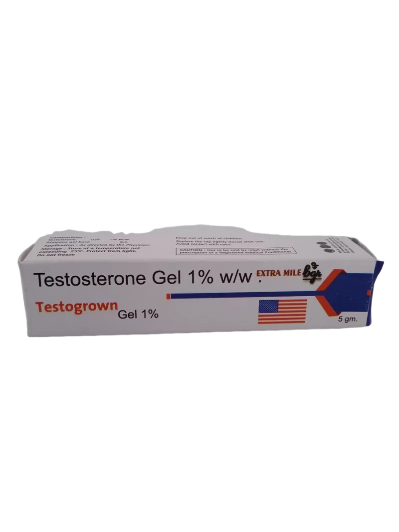 TESTOGROWN GEL-1W/W%-1 TUBE